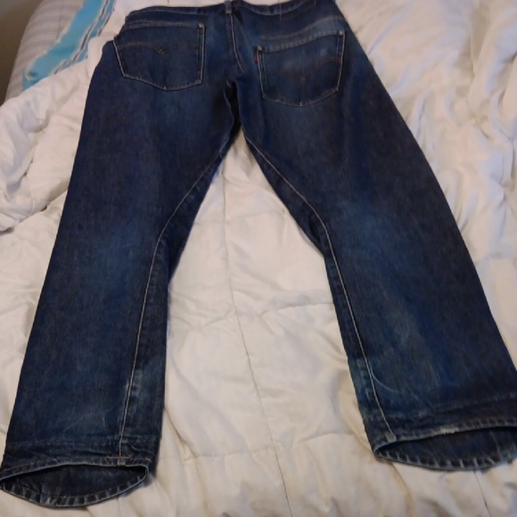 Levi's Engineered Twisted Y2k Rare not Released In USA Very Collectible Jeans - Picture 7 of 16